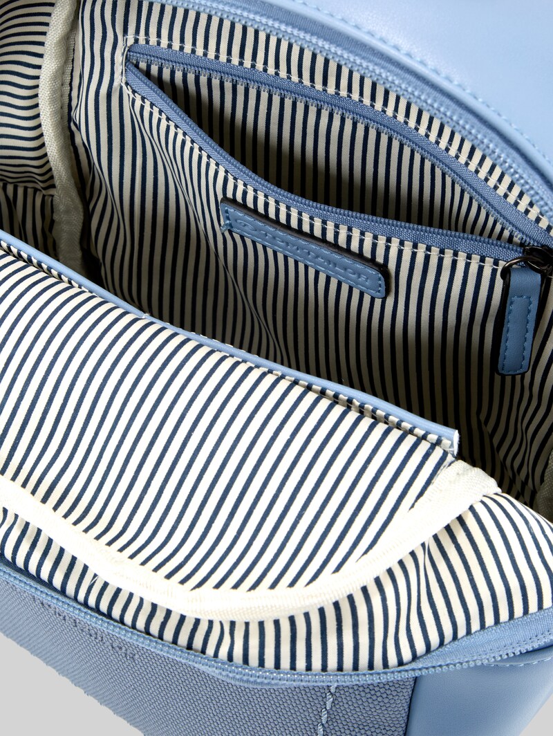 Tom Tailor TTTAMARA S Rucksack in Canvas-Optik - Hellblau / Light Blue