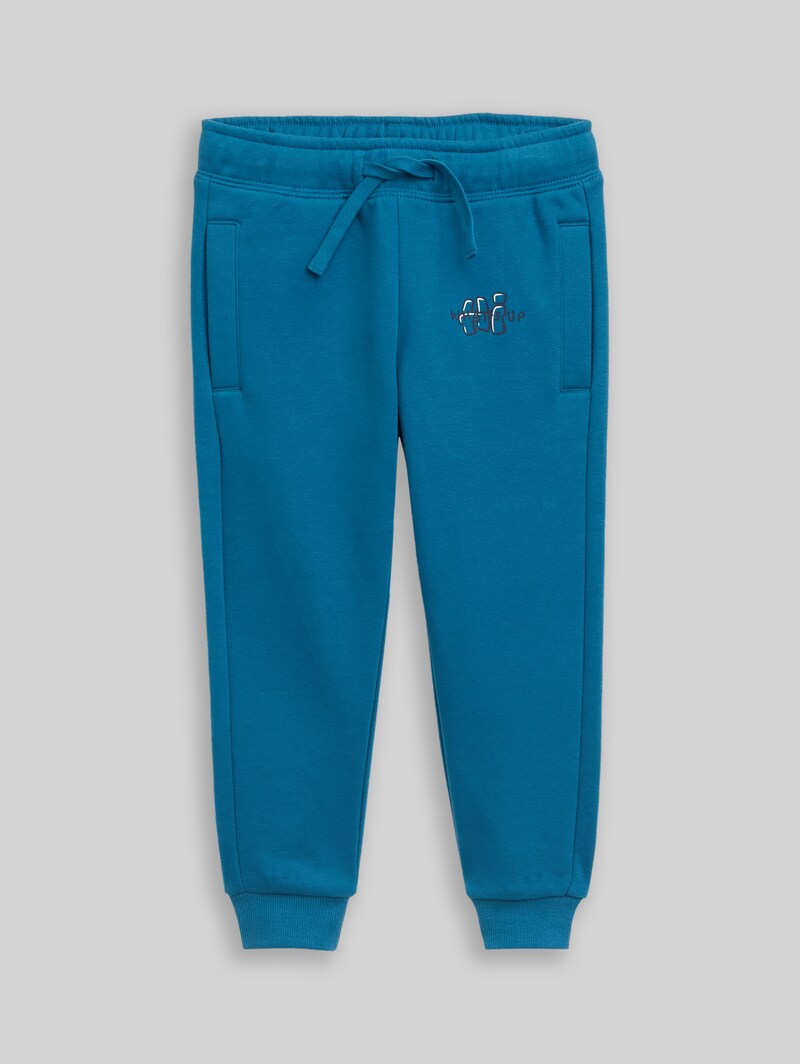 Tom Tailor Jogginghose mit Print - Dark Tile Green