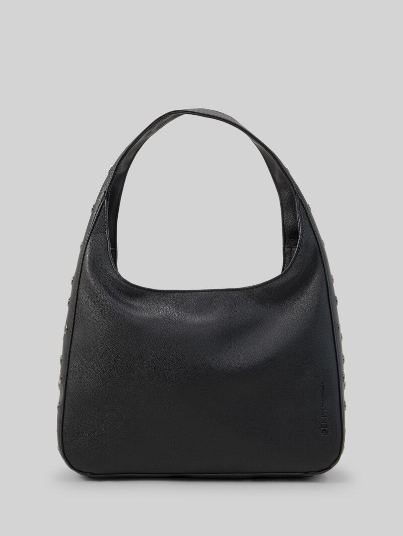 Tom Tailor TTJACARDA L Beuteltasche mit Nieten - Schwarz / Black Tom Tailor TTJACARDA L Beuteltasche mit Nieten - Schwarz / Black