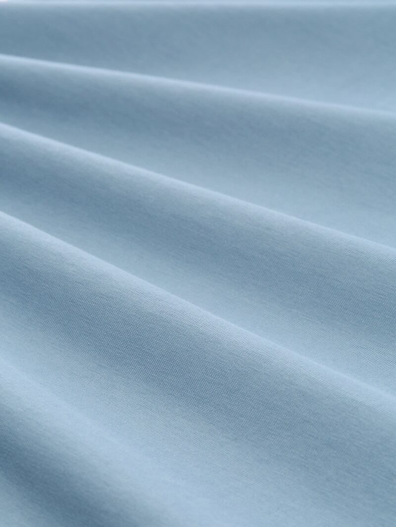 Tom Tailor Poloshirt mit Stehkragen - Mountain Spring Blue