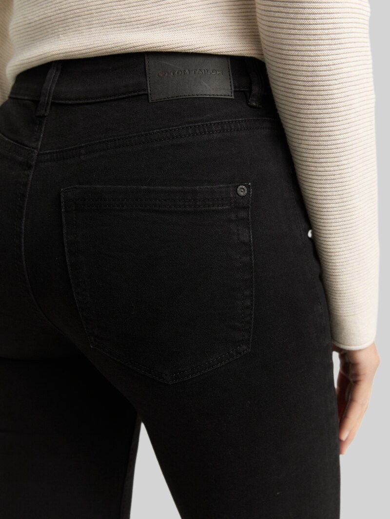 Tom Tailor TTSTELLA BOOTCUT Jeans mit Stretch - Black Denim