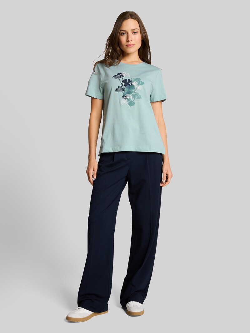 Tom Tailor T-Shirt mit Print - Blue Haze