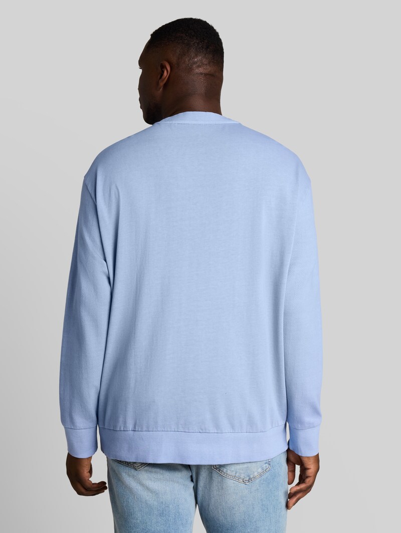 Tom Tailor Plus Size - Sweatshirt im Used-Look - Pale Blue