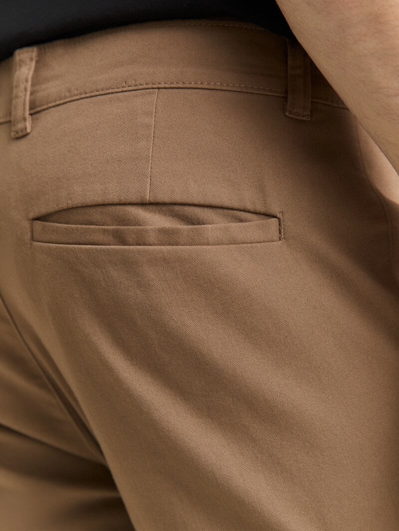 Tom Tailor TTTRAVIS SLIM Chino Hose - Caribou Beige