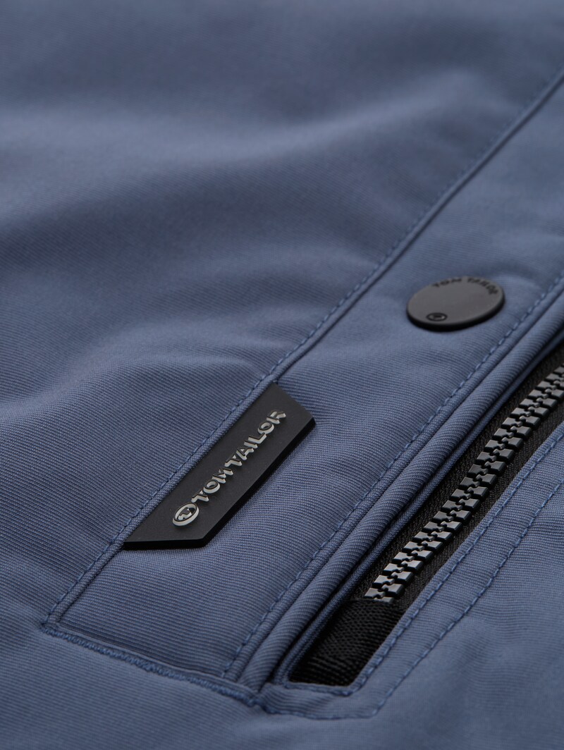 Tom Tailor Funktionsjacke mit abnehmbarer Kapuze - Vintage Indigo Blue