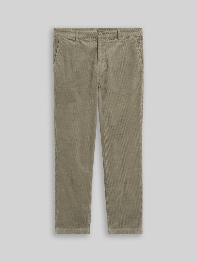 Tom Tailor Relaxed Fit Cordhose - Dark Sage Green