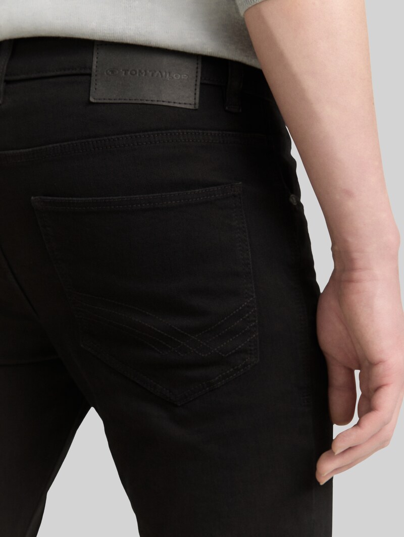 Tom Tailor TTTROY SLIM Jeans - Black Black Denim
