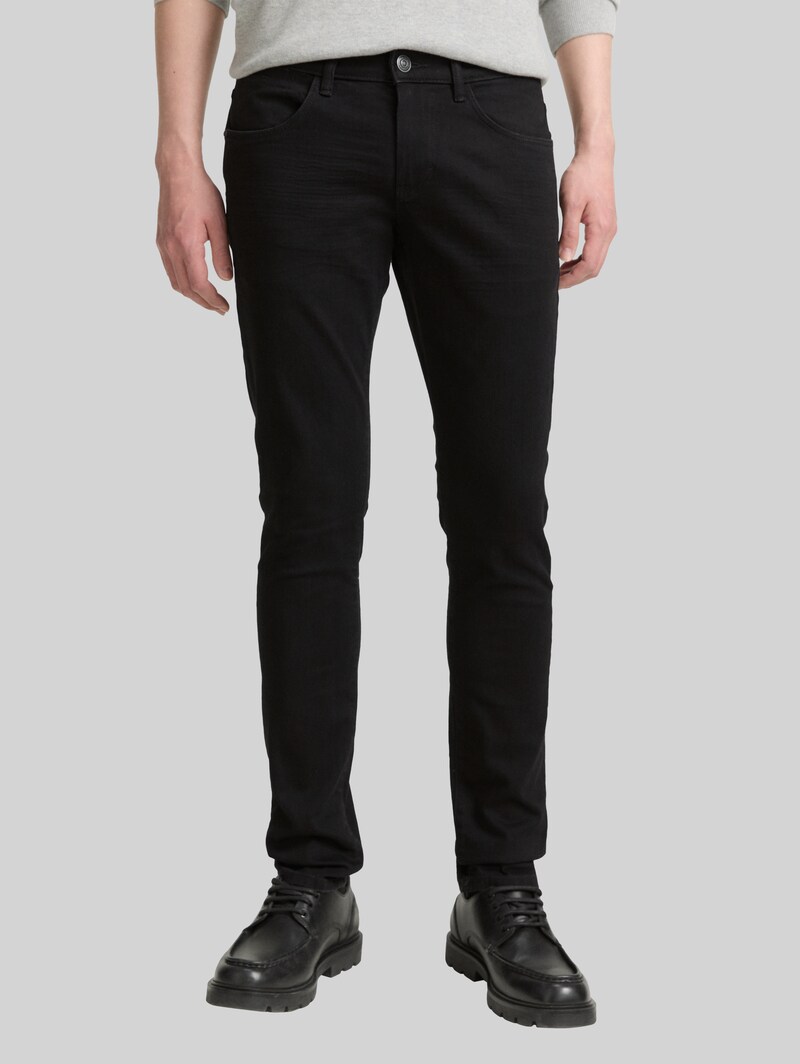 Tom Tailor TTTROY SLIM Jeans - Black Black Denim