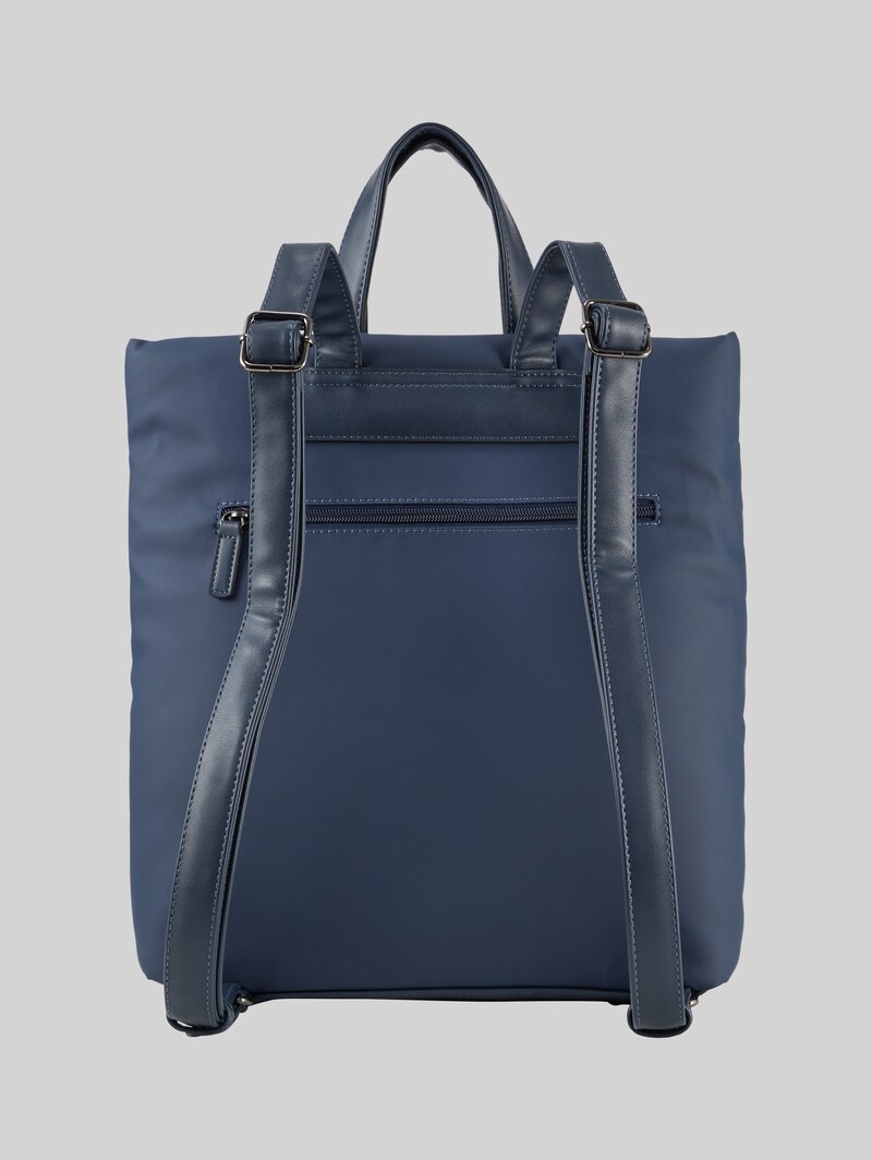 Tom Tailor TTPATTI M Rucksack aus wasserabweisendem recyceltem Nylon - Dark Blue