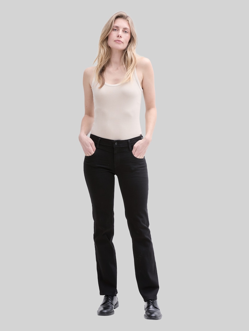 Tom Tailor TTALEXA STRAIGHT Jeans - Black Denim