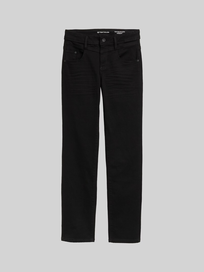 Tom Tailor TTALEXA STRAIGHT Jeans - Black Denim