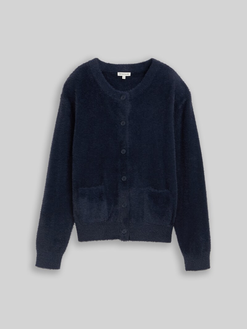 Tom Tailor Federgarn-Cardigan mit Knopfleiste - Lunar Eclipse