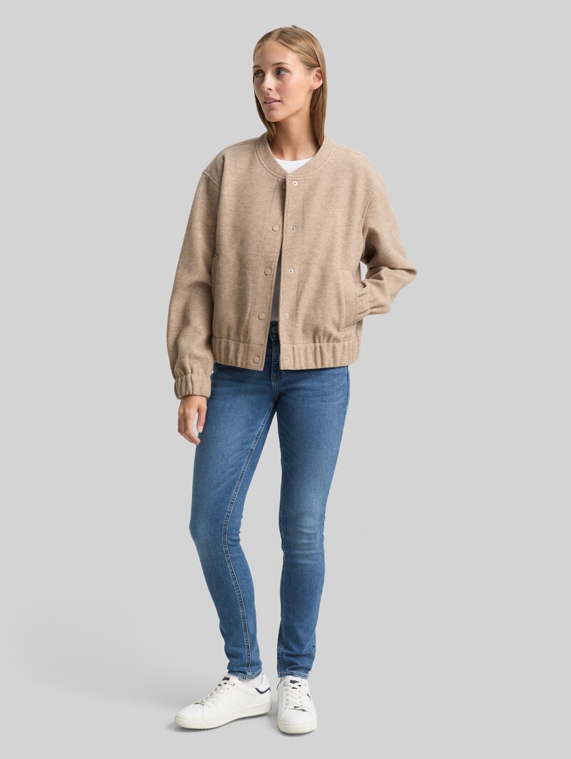 Tom Tailor TTJONA SKINNY Jeans - Used Mid Stone Blue Denim