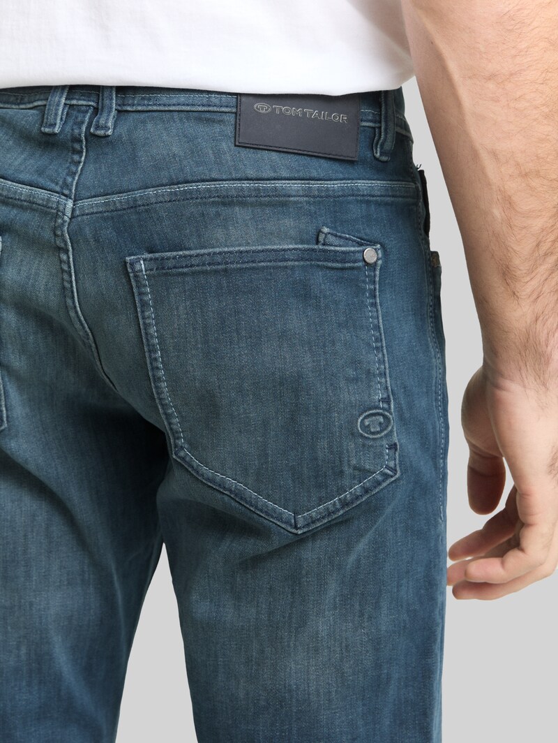 Tom Tailor TTMARVIN STRAIGHT Jeans - Tinted Blue Denim