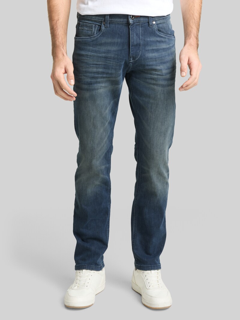 Tom Tailor TTMARVIN STRAIGHT Jeans - Tinted Blue Denim