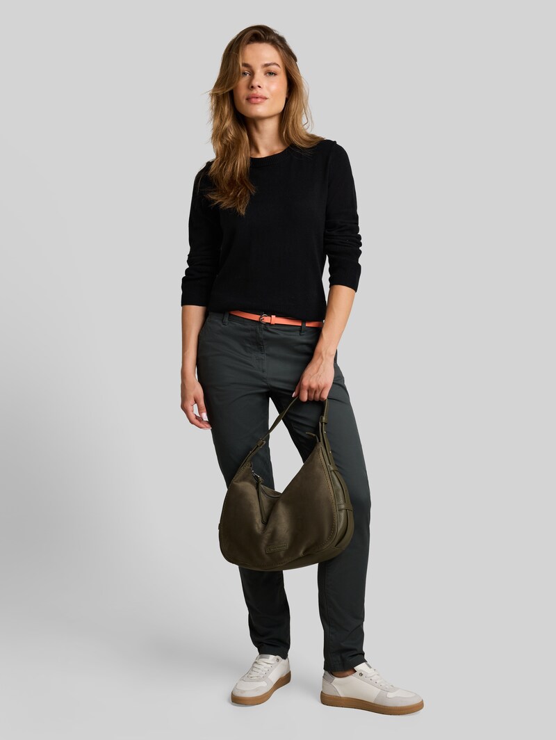 Tom Tailor Strickpullover mit Kaschmir-Anteil - Deep Black