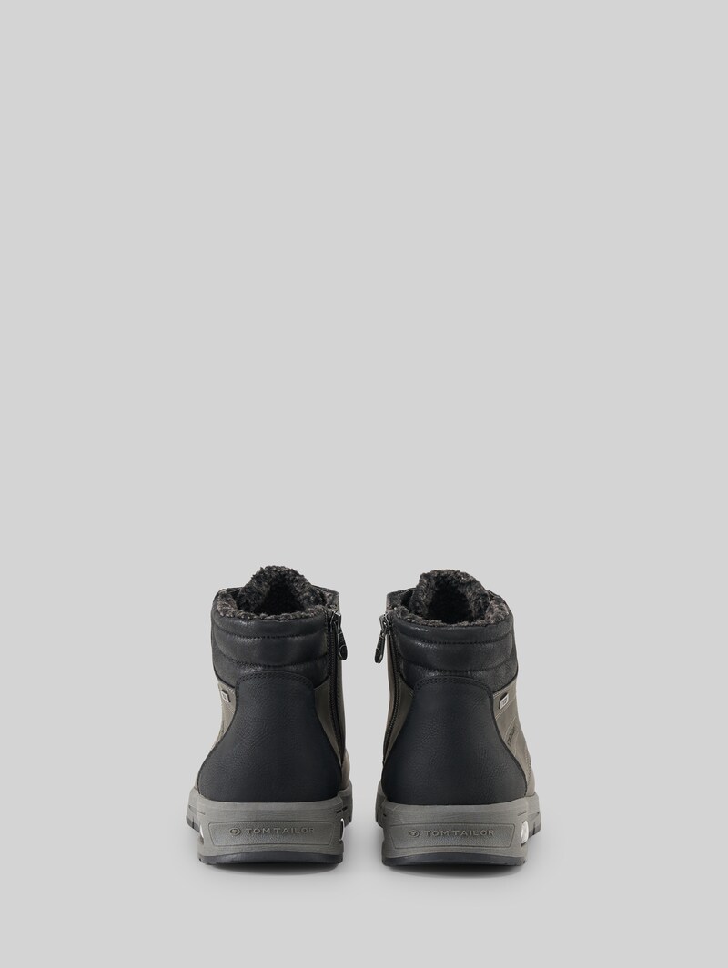 Tom Tailor Wasserdichte Stiefeletten mit Fütterung - Coal Tom Tailor Wasserdichte Stiefeletten mit Fütterung - Coal