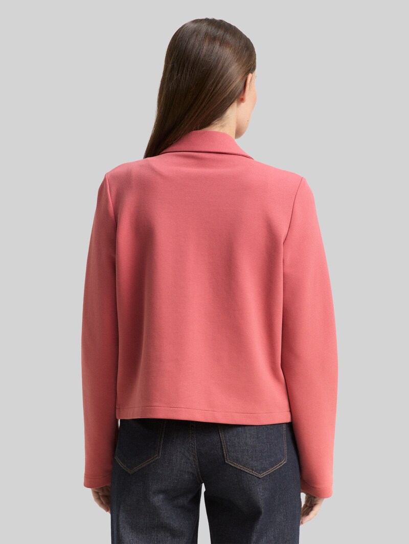 Tom Tailor Regular Fit Jacke mit Reißverschluss - Cozy Pink