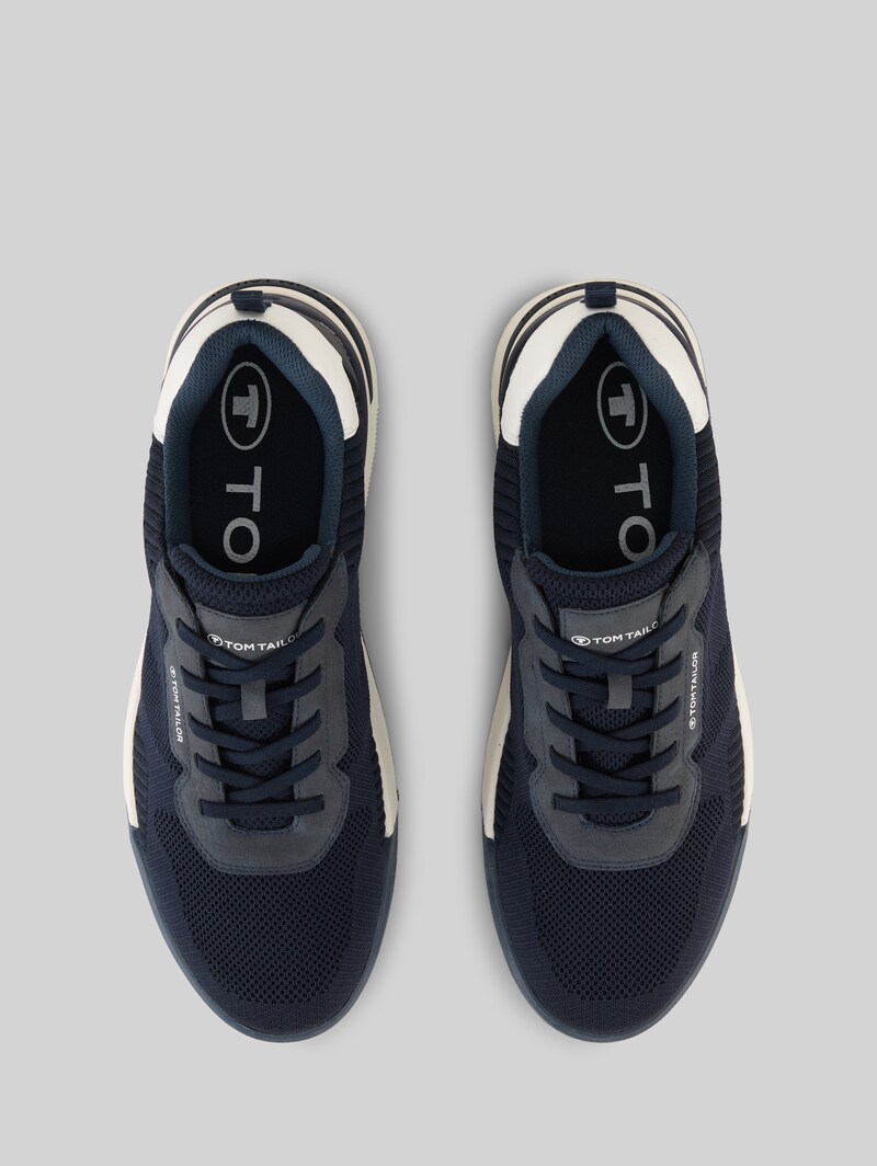 Tom Tailor Sneaker mit Mesh - Navy
