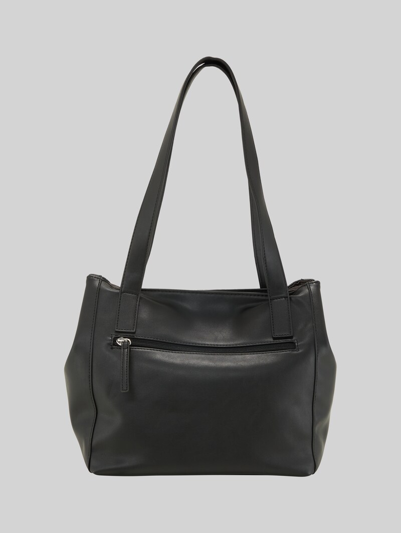 Tom Tailor TTMIRENDA L Shopper mit Logo-Prägung - Schwarz / Black