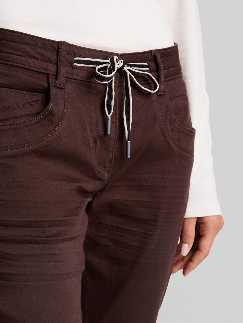 Tom Tailor Tapered Relaxed Hose - Java Dark Brown