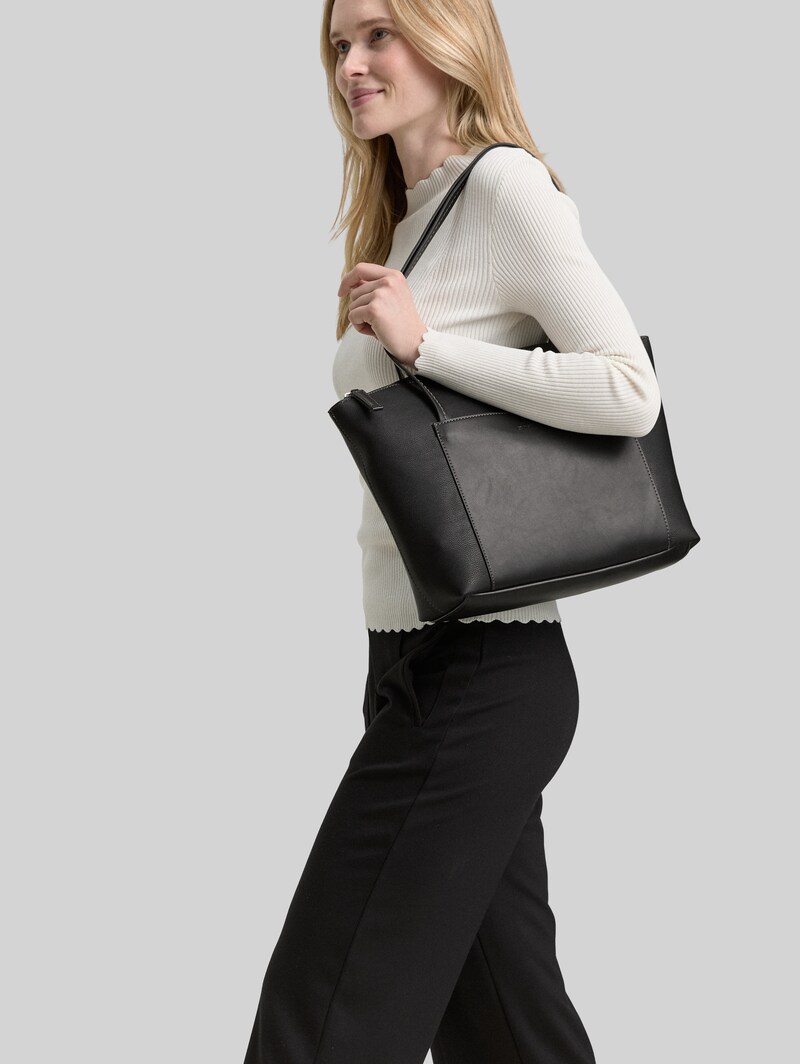 Tom Tailor TTAMARIS L Shopper - Schwarz / Black