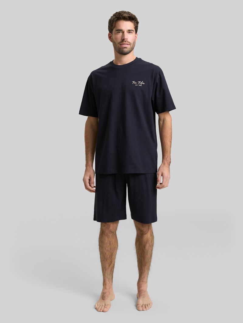 Tom Tailor Pyjama-Set - Blue-dark-solid