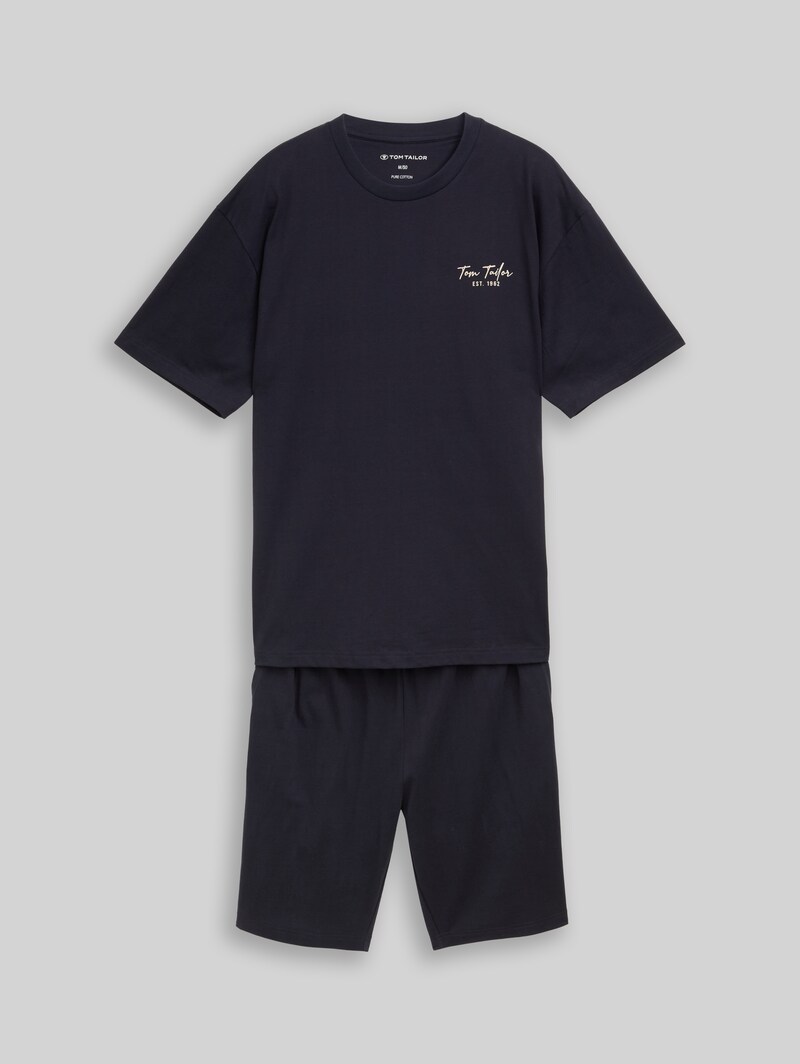 Tom Tailor Pyjama-Set - Blue-dark-solid