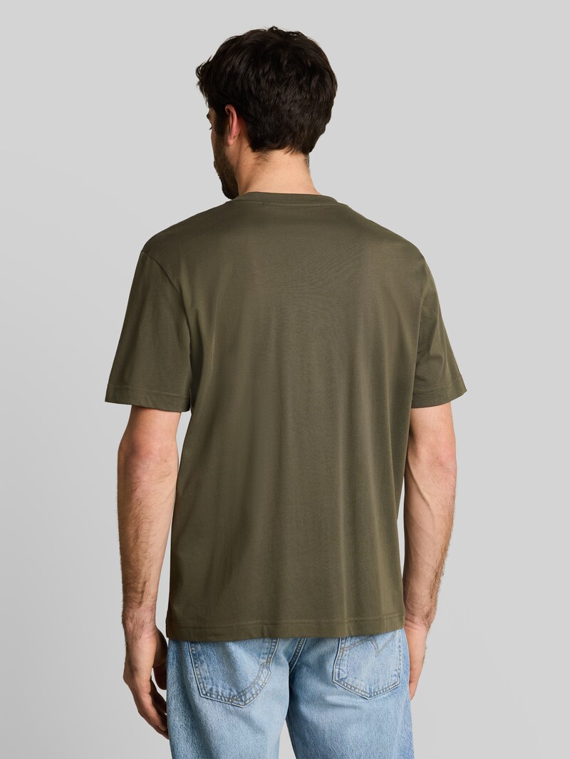 Tom Tailor T-Shirt mit Fotoprint - Deep Leaf Green