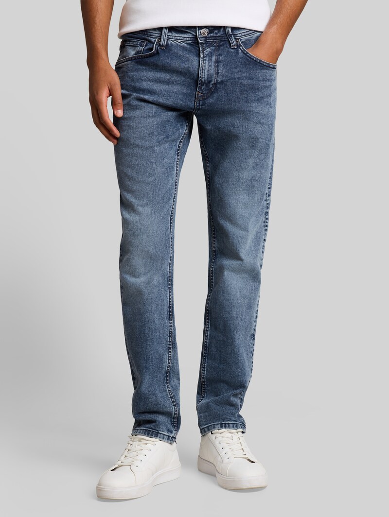 Tom Tailor TTPIERS SLIM Jeans - Light Stone Wash Denim