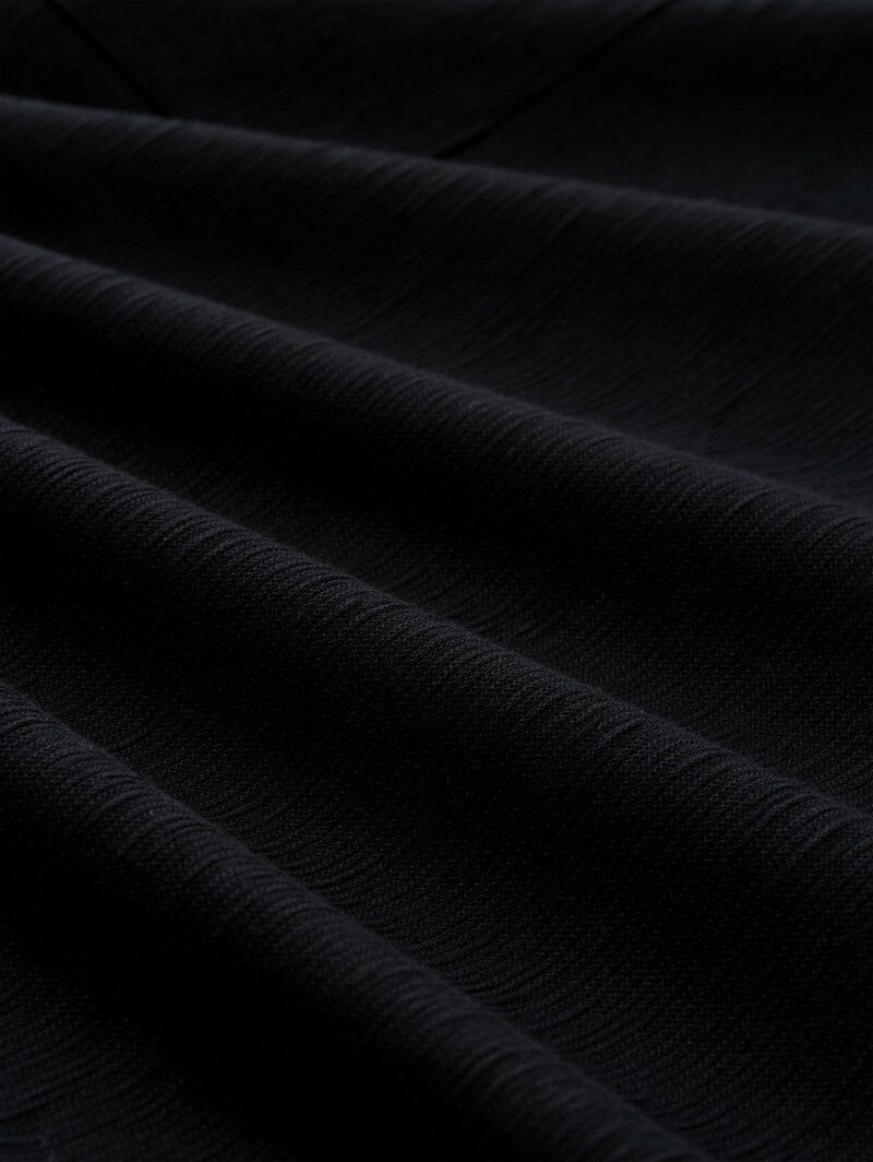 Tom Tailor T-Shirt mit Brusttasche - Black