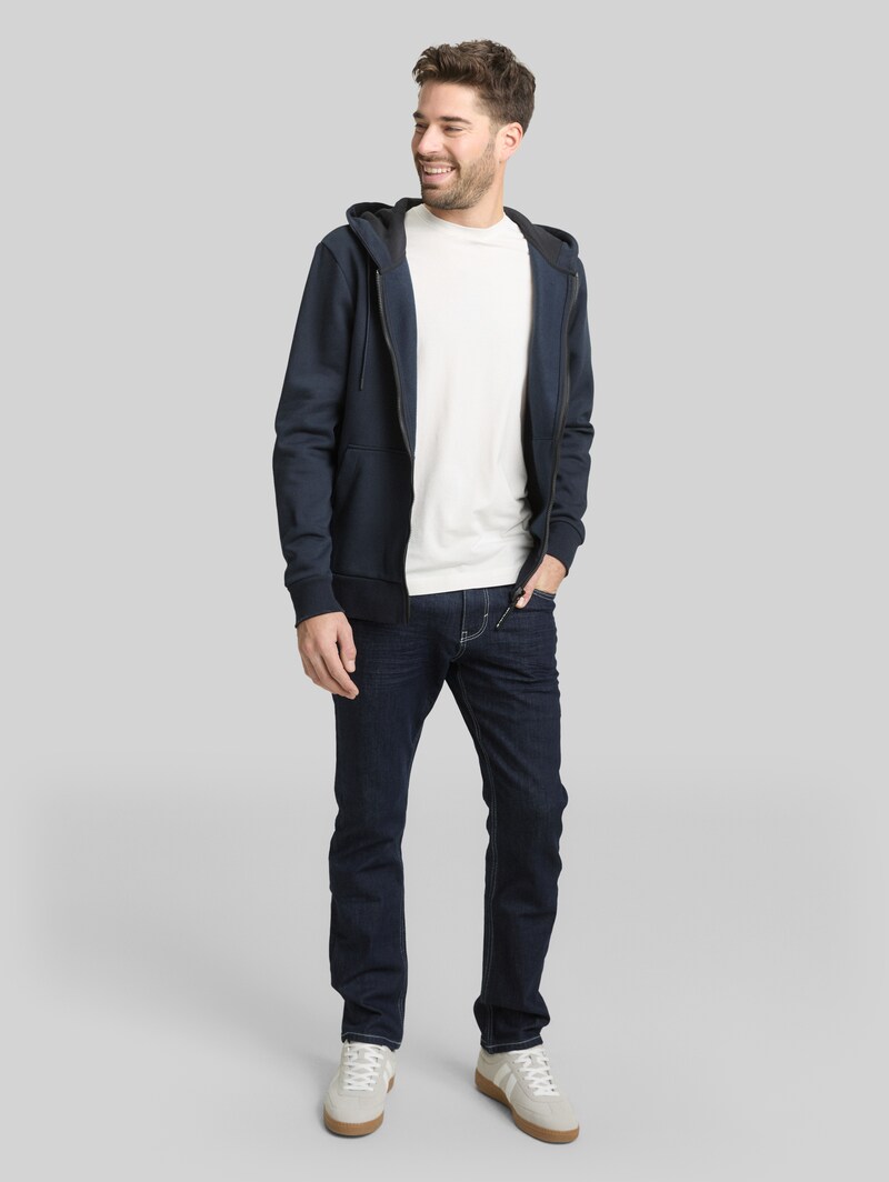 Tom Tailor TTMARVIN STRAIGHT Jeans - Rinsed Blue Denim