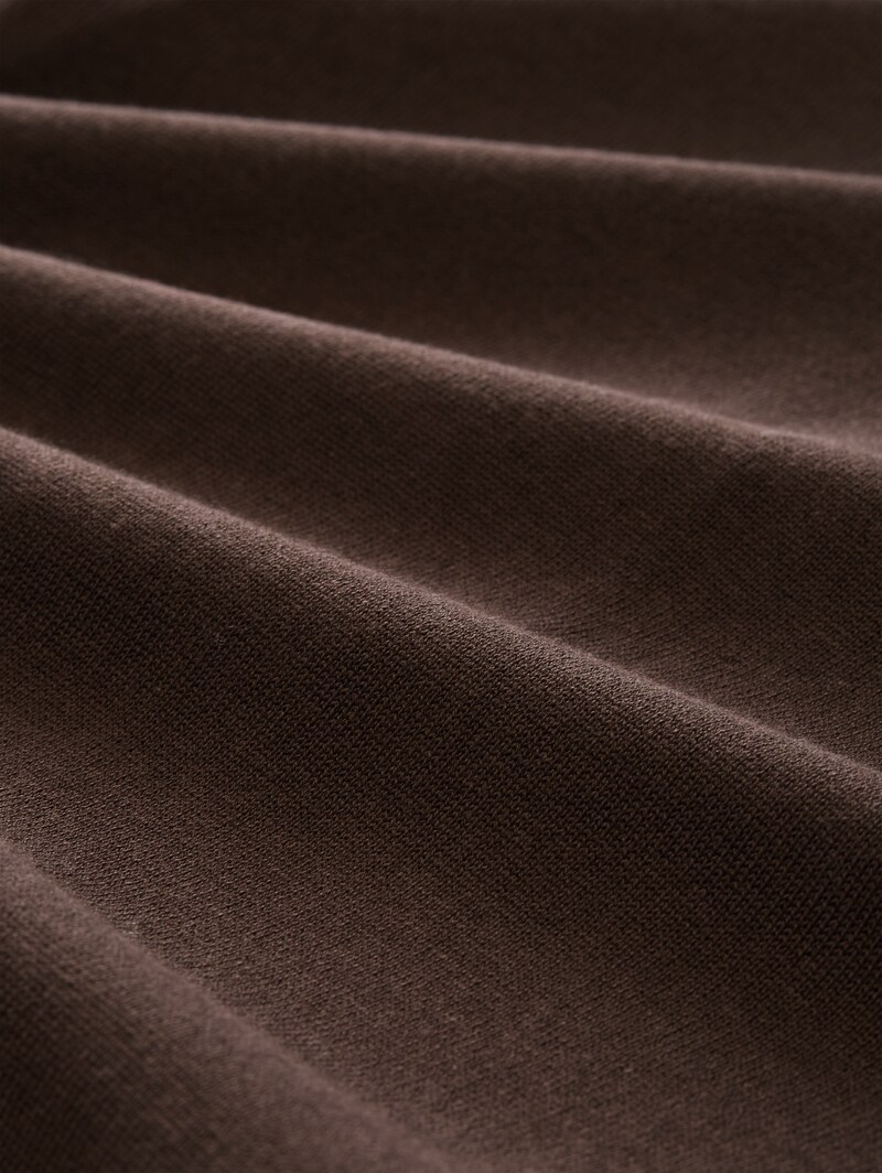 Tom Tailor Strickpullover mit V-Ausschnitt - Java Dark Brown