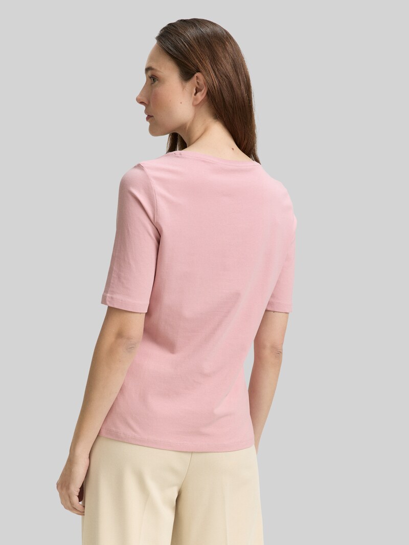 Tom Tailor T-Shirt mit Print - Morning Pink