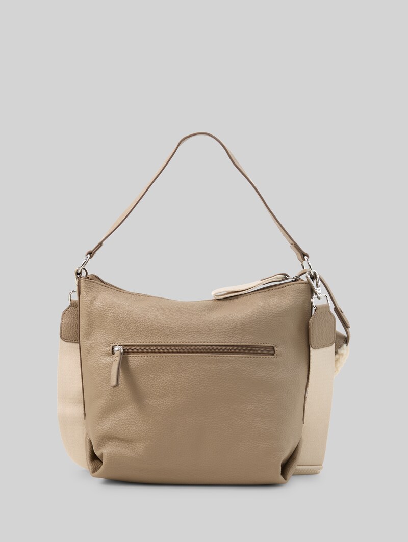Tom Tailor TTFANIA M Beuteltasche mit Anhängertasche - Taupe / Taupe