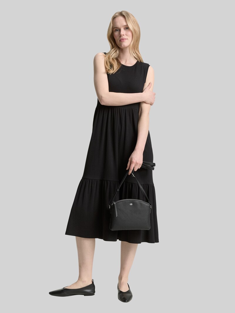 Tom Tailor TTROMA S Umhängetasche mit Logo-Applikation - Schwarz / Black