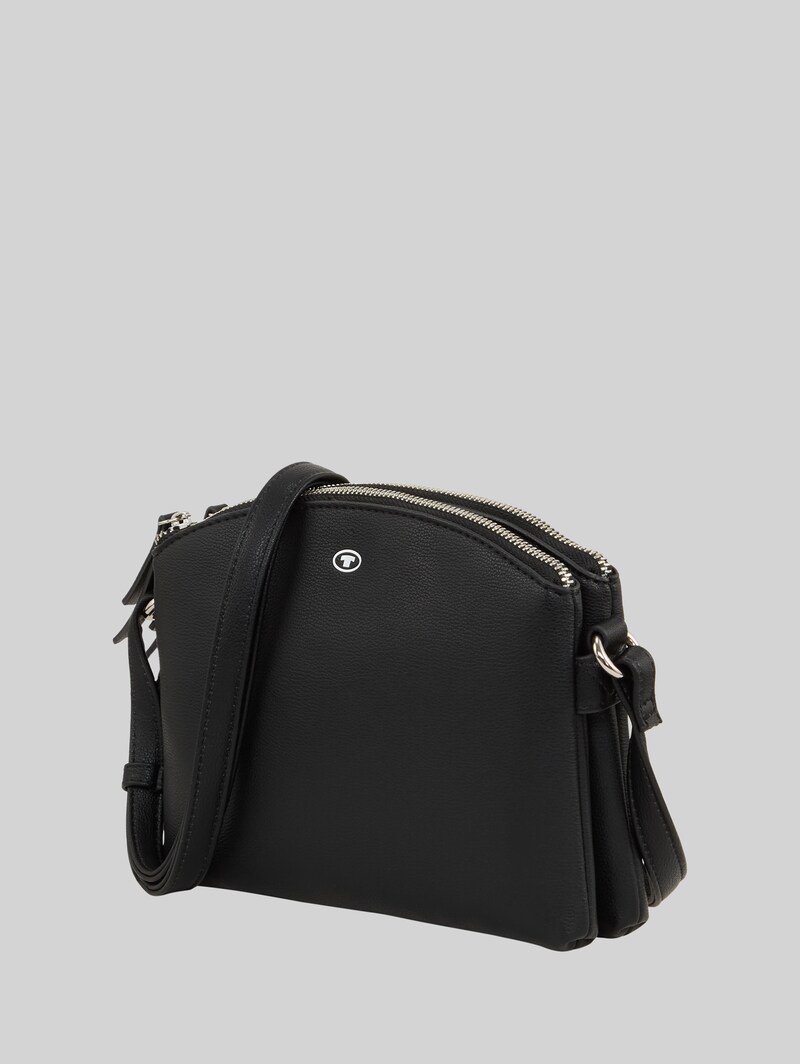 Tom Tailor TTROMA S Umhängetasche mit Logo-Applikation - Schwarz / Black
