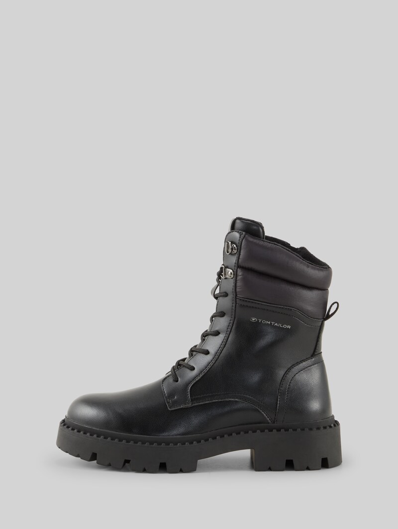 Tom Tailor Gefütterte Stiefel - Black