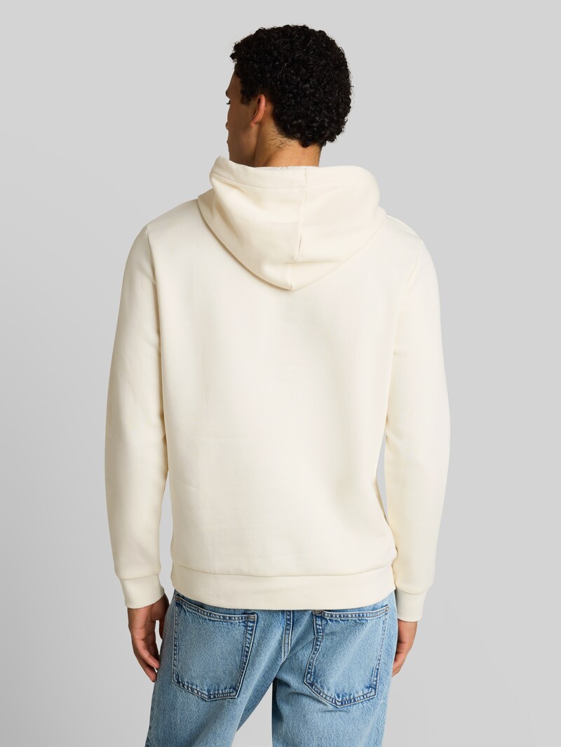 Tom Tailor Basic Hoodie Sweatshirt - Gardenia White