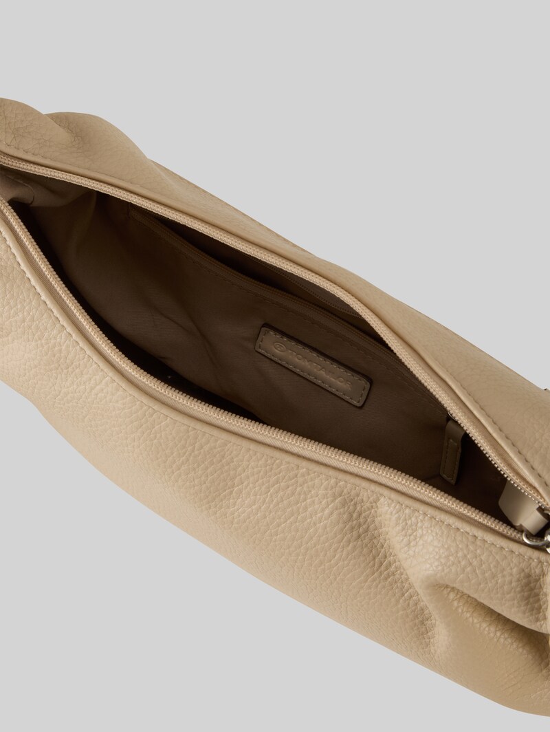 Tom Tailor TTLILIANA M Umhängetasche mit kleiner Logo-Prägung - Beige / Beige