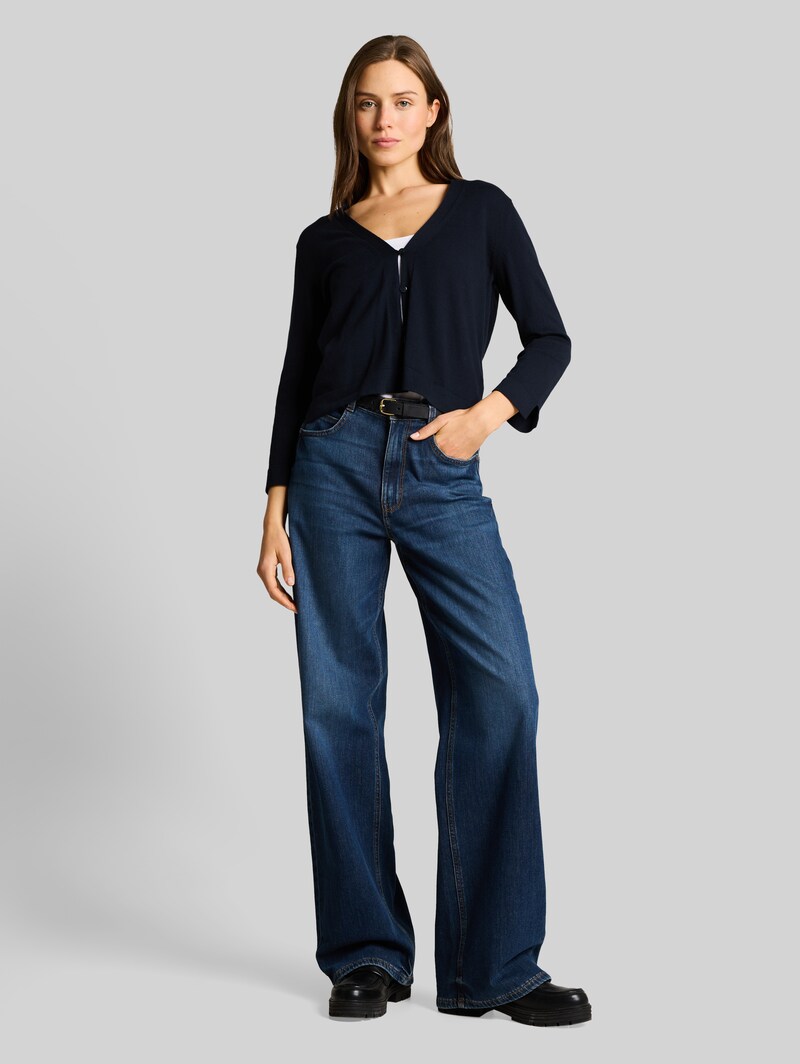 Tom Tailor Cardigan aus Baumwolle - Sky Captain Blue