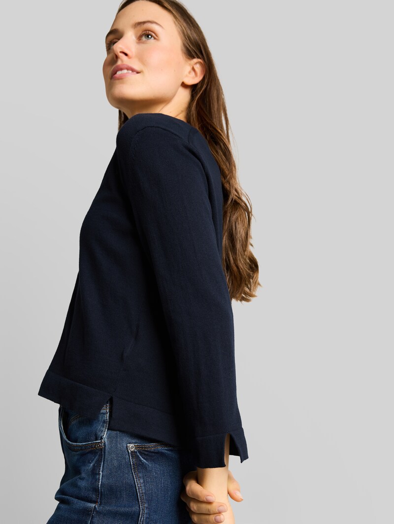 Tom Tailor Cardigan aus Baumwolle - Sky Captain Blue