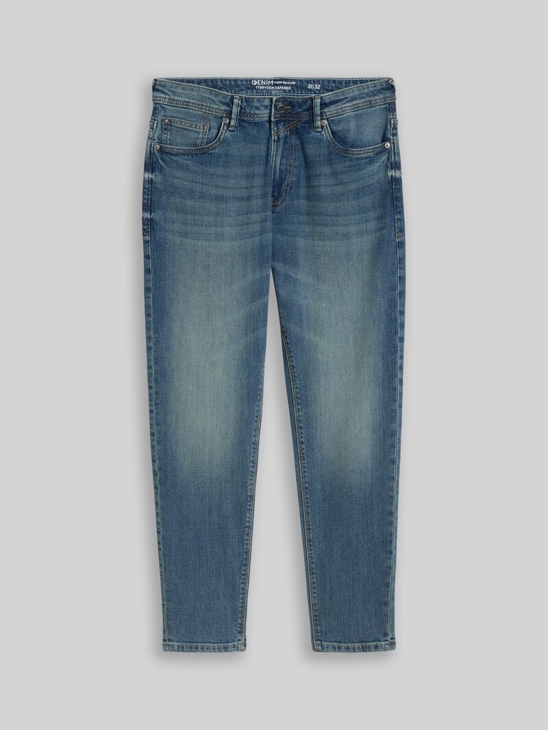 Tom Tailor TTBRYDEN TAPERED Jeans - Tinted Blue Denim