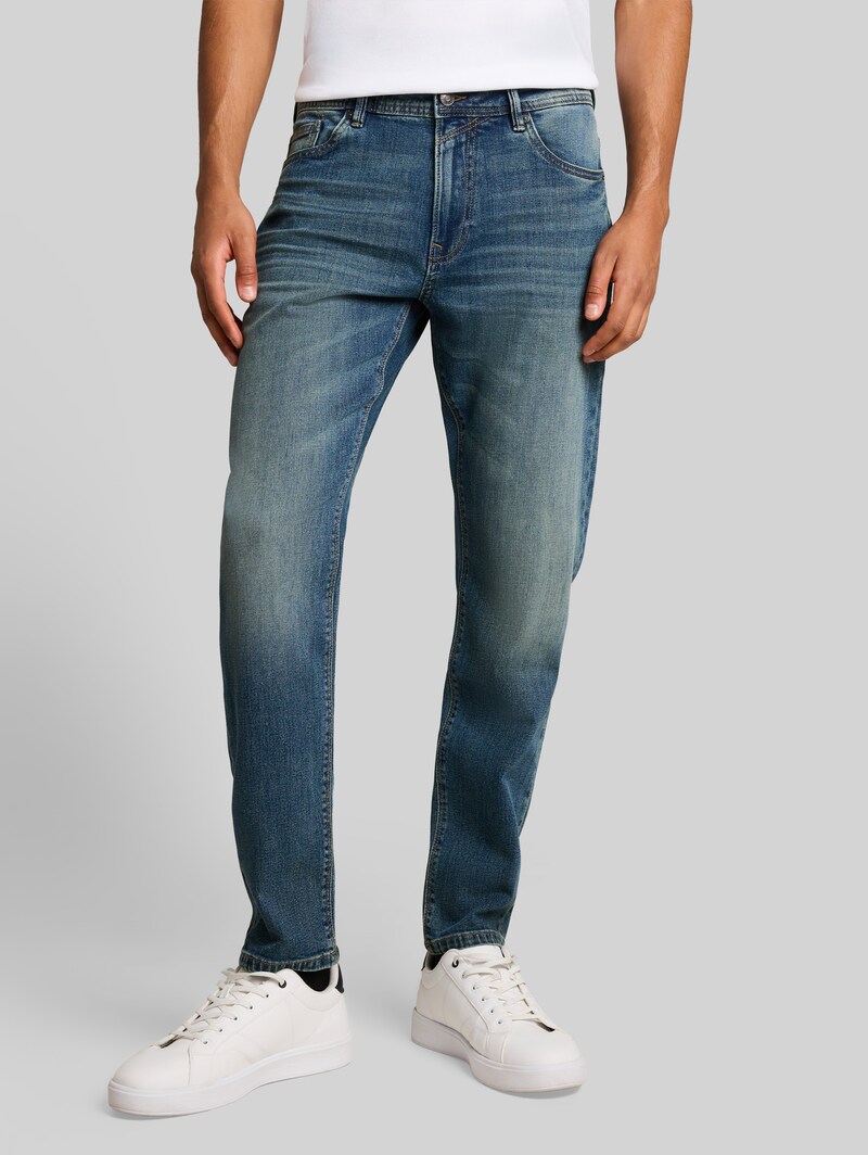 Tom Tailor TTBRYDEN TAPERED Jeans - Tinted Blue Denim
