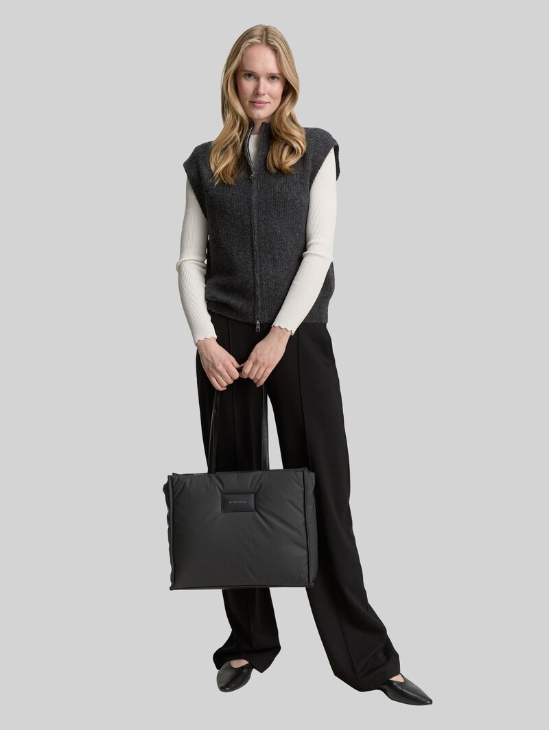 Tom Tailor TTPATTI L Shopper - Schwarz / Black