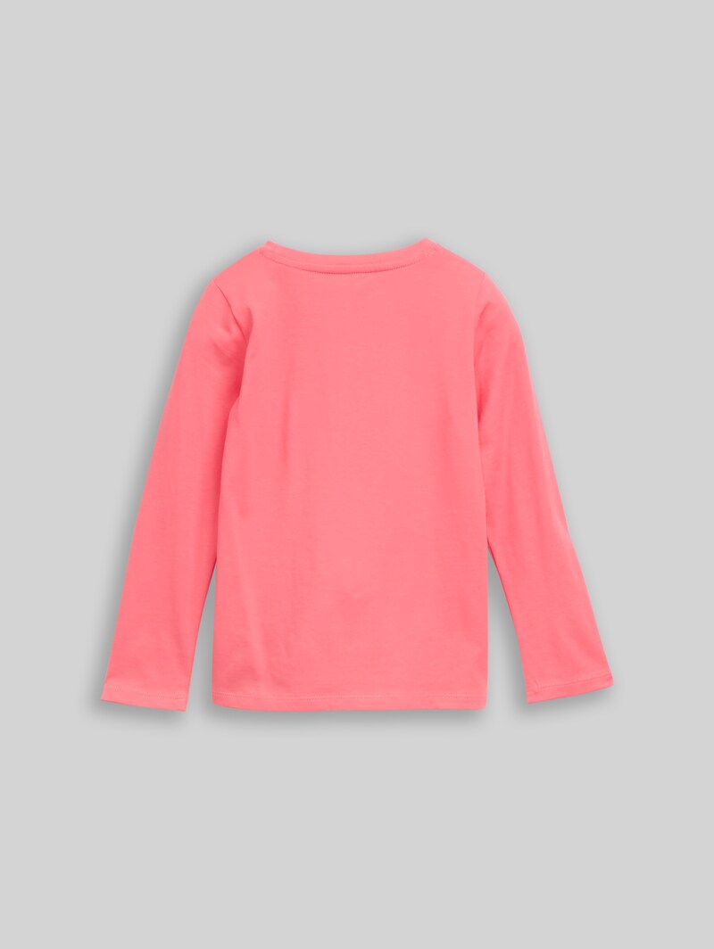 Tom Tailor Langarmshirt mit Wendepailletten - Pink Dream Tom Tailor Langarmshirt mit Wendepailletten - Pink Dream