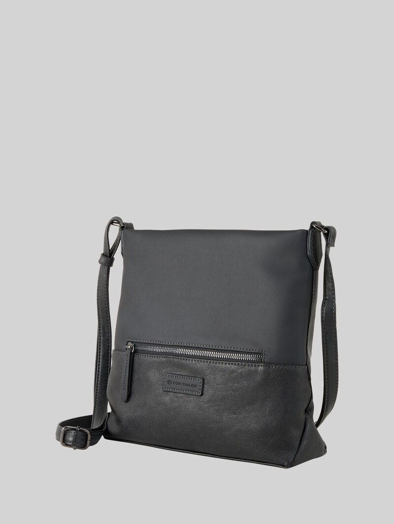 Tom Tailor TTGIA M Umhängetasche aus Lederimitat - Schwarz / Black