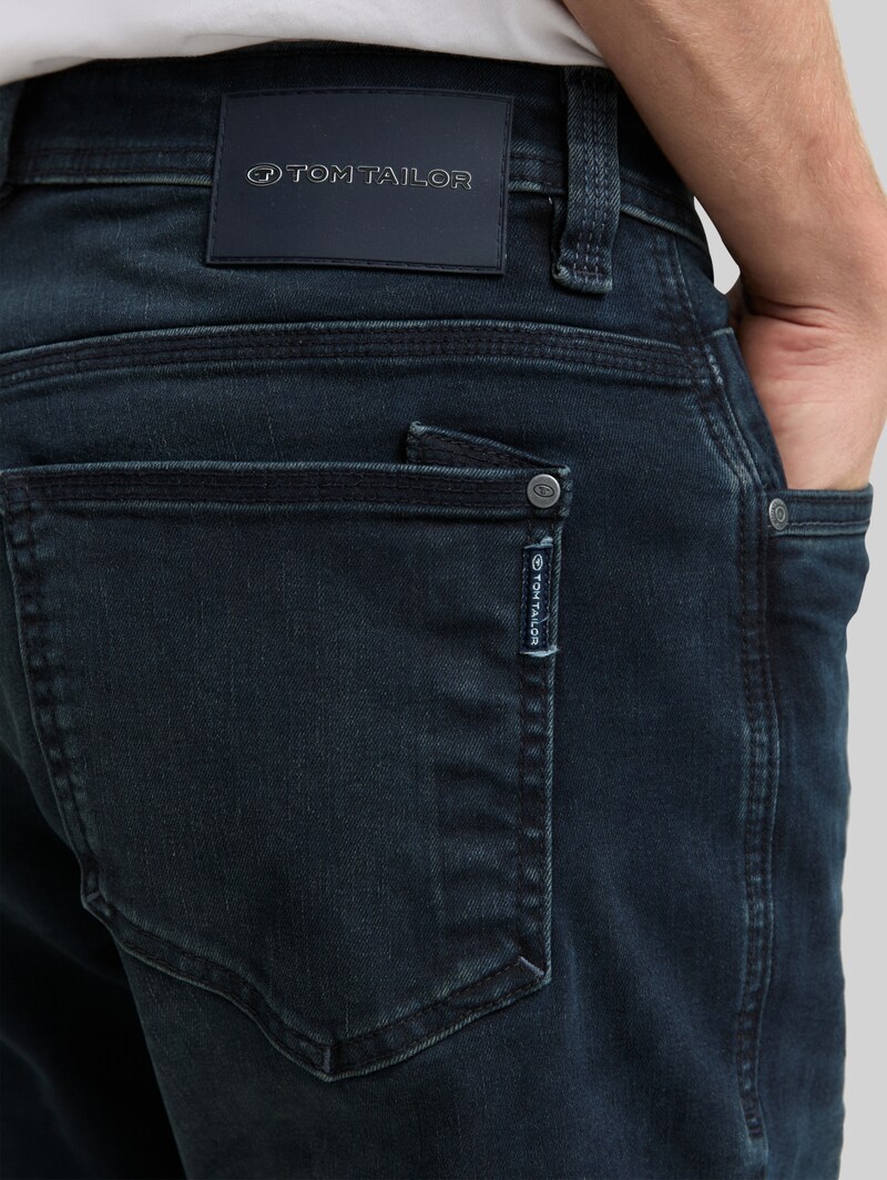 Tom Tailor TTJOSH REGULAR SLIM Jeans - Blue Black Denim