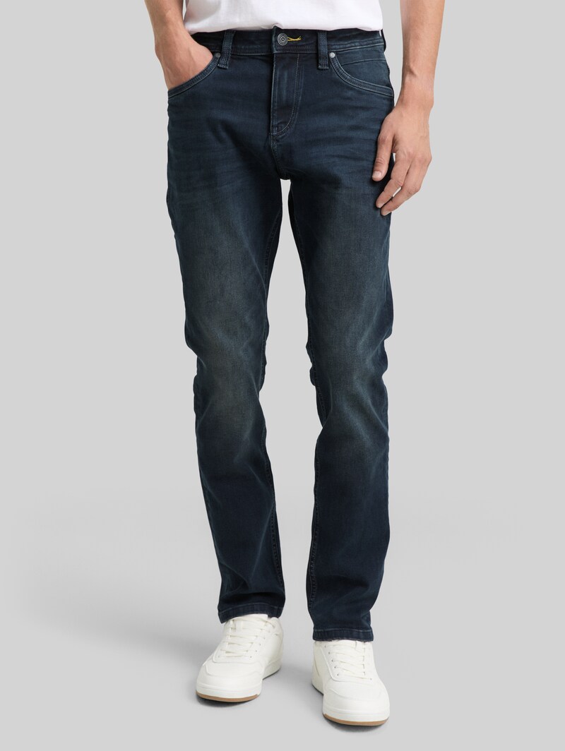 Tom Tailor TTJOSH REGULAR SLIM Jeans - Blue Black Denim