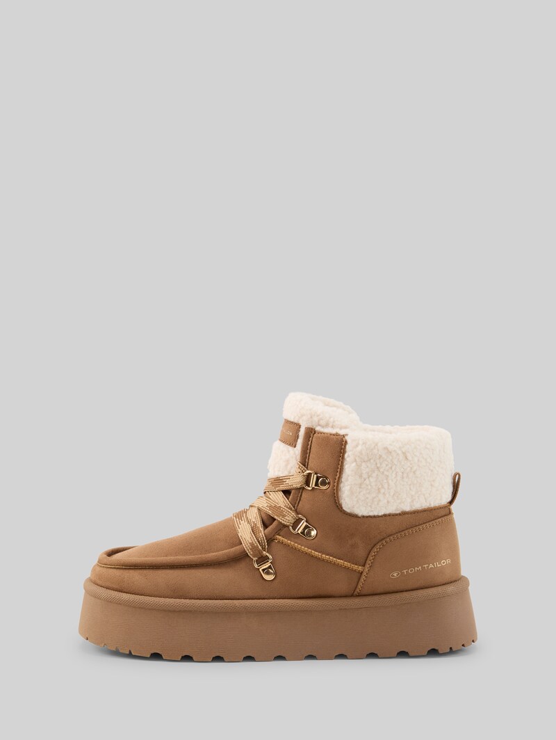 Tom Tailor Schneestiefeletten mit Fellimitat - Hazel